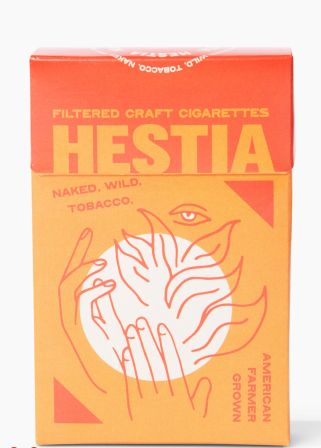 Hestia Cigarettes Orange Pack