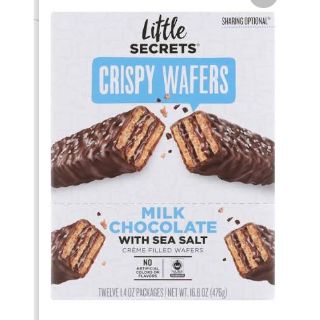 Little Secrets Crispy Wafers Milk Chocolate w/ Sea Salt