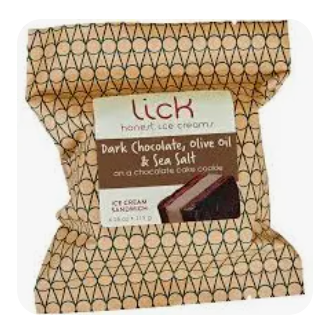 Lick Dark Chocolate Sea Salt Sandwich