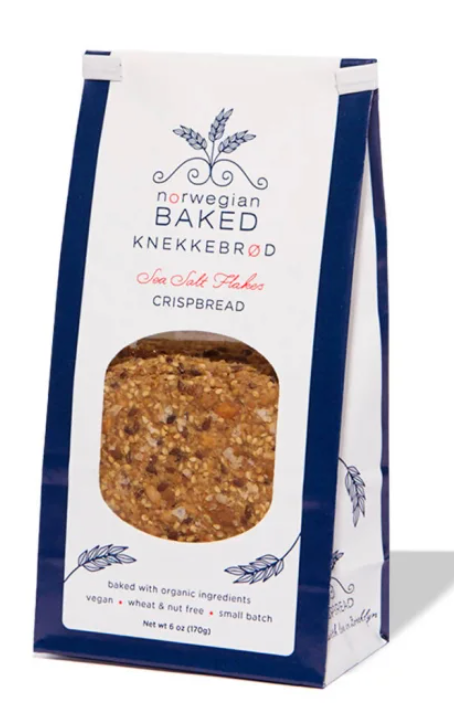Norwegian Baked Goods Sea Salt Crispbread