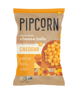 Pipcorn Cheddar Cheese Balls