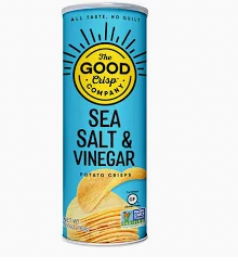 Good Crisp Co.  Sea Salt & Vinegar Crisps