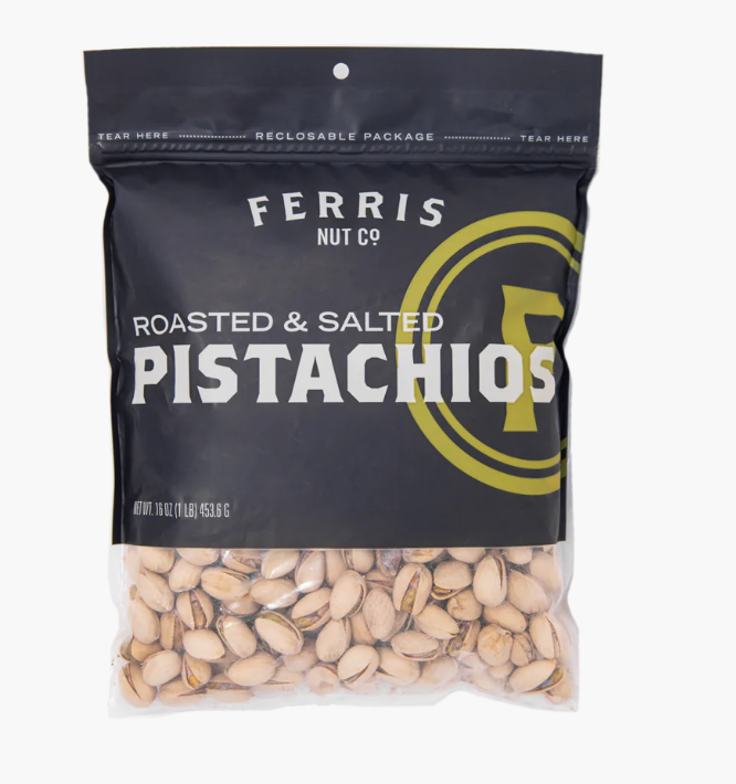 Ferris Nut Co. Roasted & Salted Pistachios