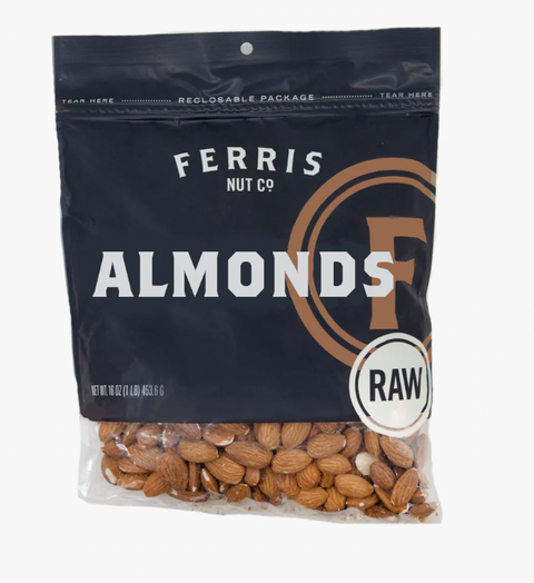 Ferris Nut Co  Raw Almonds