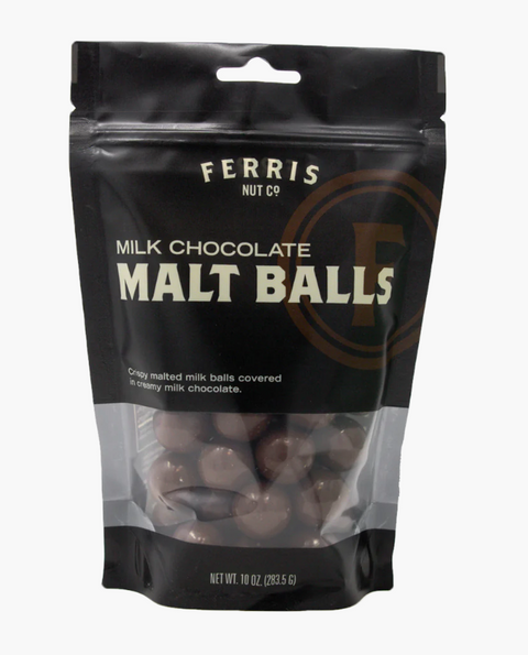 Ferris Nut Co  Milk Chocolate Malt Balls