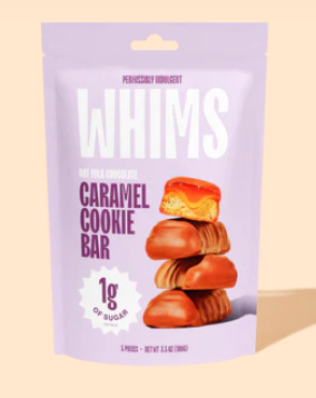 Whims - Caramel Cookie Bar 5 pk