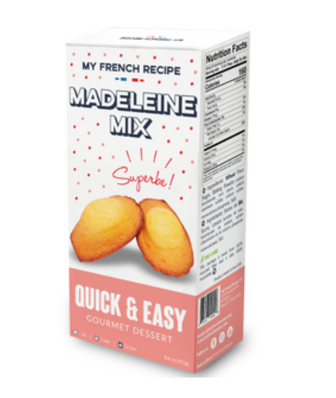 My French Recipe Madeleines Mix