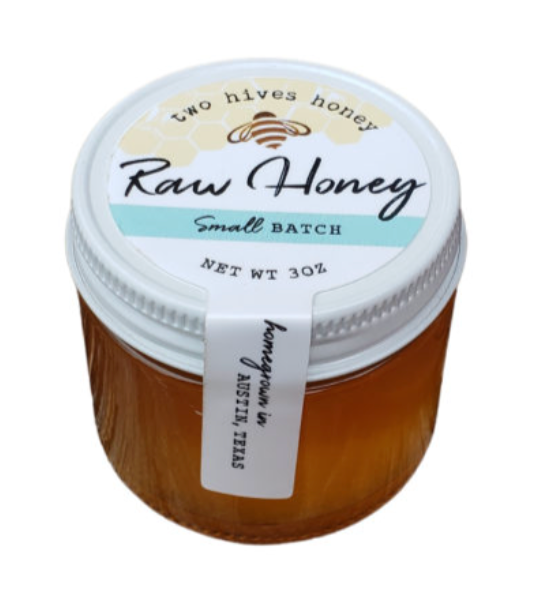 Two Hives  Mini Raw Honey