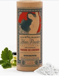 Lulu Organics - Patchouli Amber Hair Powder