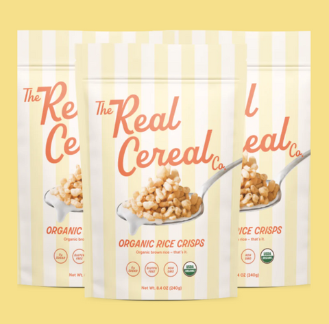 Real Cereal Organic Rice Crisps