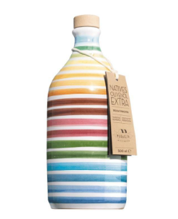 Muraglia Extra Virgin Olive Oil Coratina Capri Rainbow Ceramic