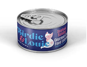 Birdie & Louie - Wet Cat Food  Seafood Sunday (Natural Tuna and Shrimp)