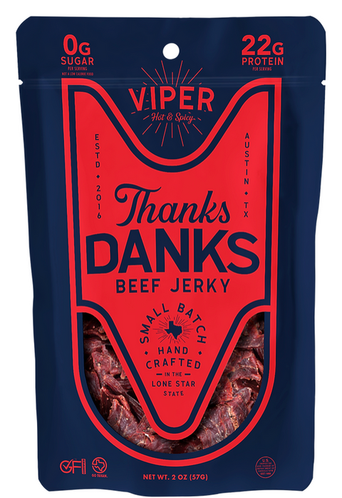 Thanks Danks - Zydeco Beef Jerky