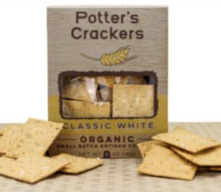 Potter's Crackers - Classic White Crackers