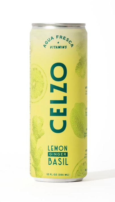 Celzo - Agua Fresca Lemon Ginger Basil