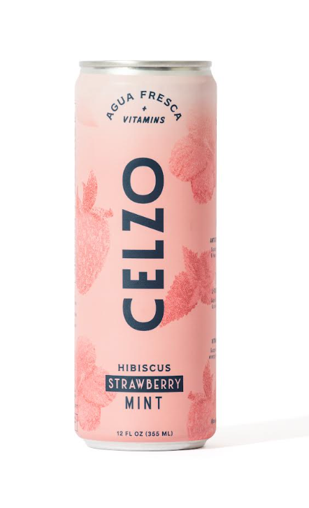 Celzo - Agua Fresca Strawberry Hibiscus Mint