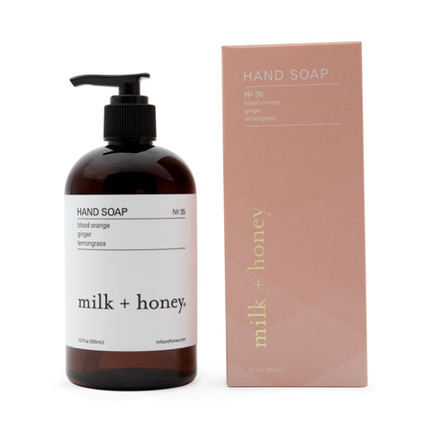 Milk + Honey Hand Soap No. 35