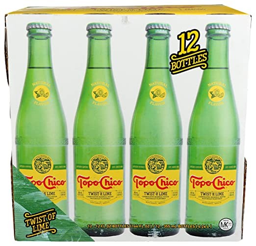 Topo Chico Lime Sparkling Water 12pk