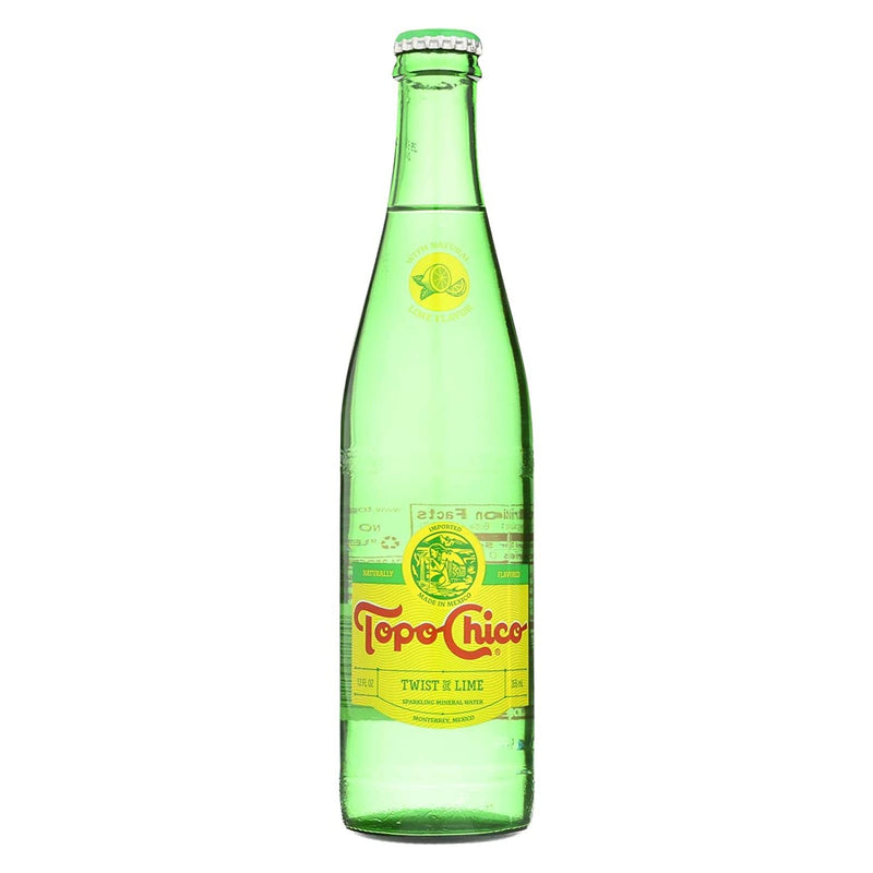 Topo Chico Lime Sparkling Water Single Bottle
