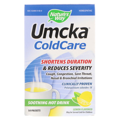 Nature's Way Umcka Cold Care Hot Drink Lemon