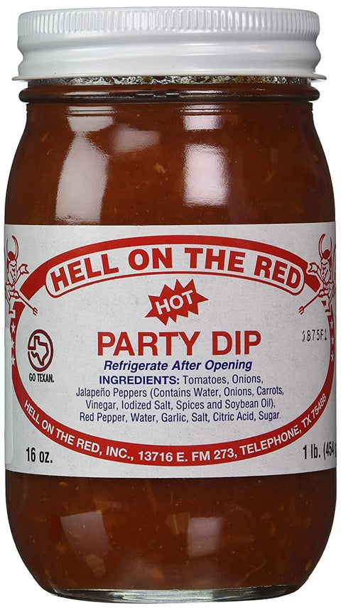Hell On the Red Party Dip Hot
