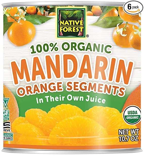 Native Forrest Organic Whole Mandarin Oranges