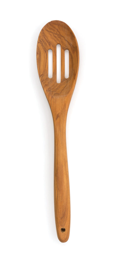 RSVP Olive Wood Slotted Spoon