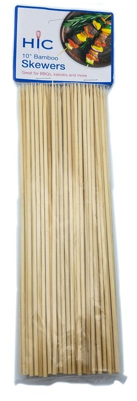 HIC Kitchen Bamboo Skewers