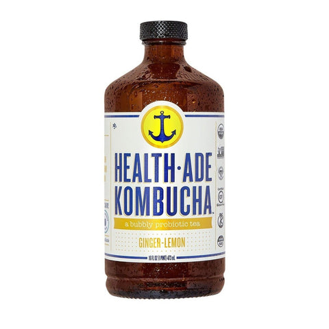 Health-Ade Kombucha Bubbly Lemon Ginger