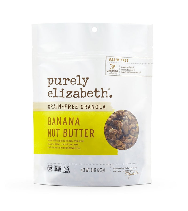 Purely Elizabeth Banana Nut Butter Grain Free Granola