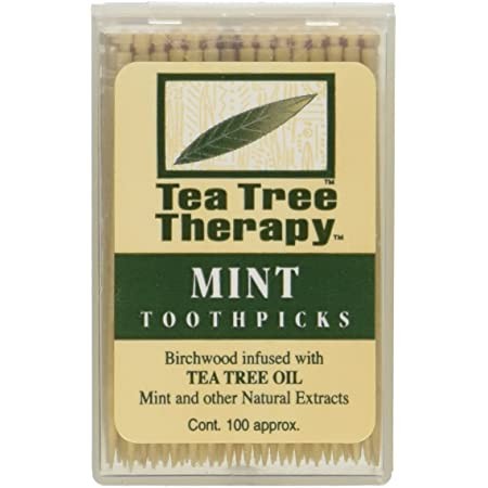 Tea Tree Therapy Tea Tree Toothpicks Mint
