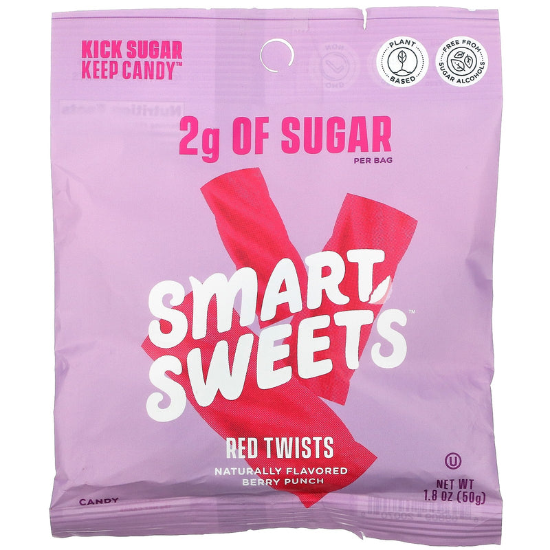 Smart Sweets Berry Punch Red Twists