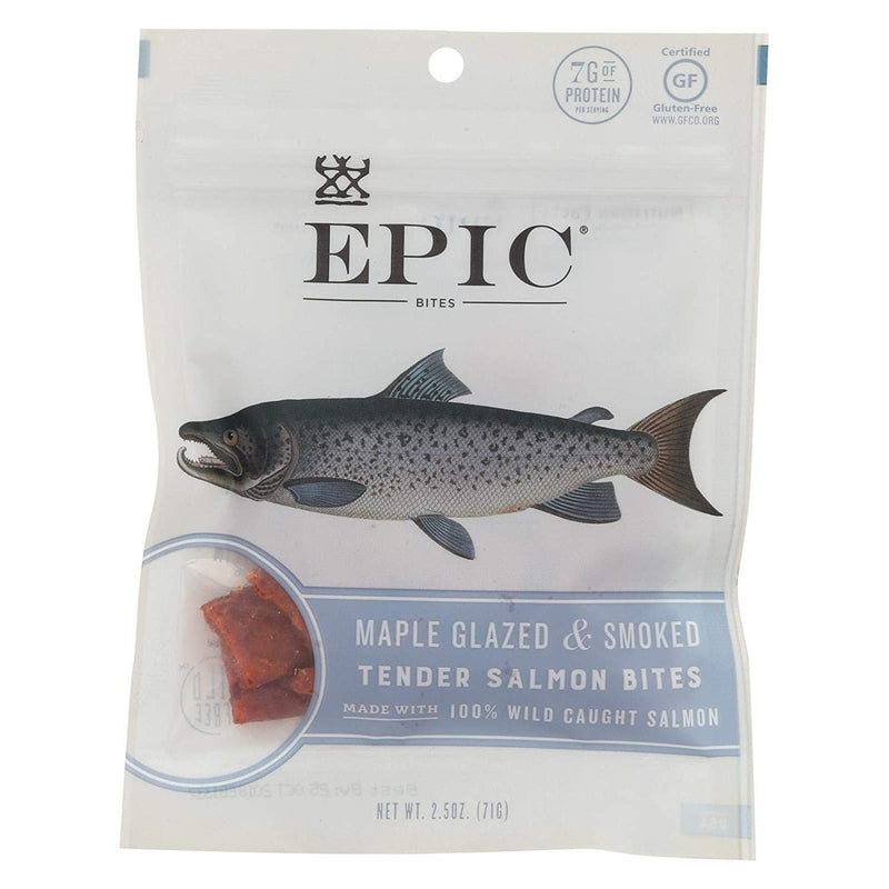 Epic Salmon Maple Glazed Bites