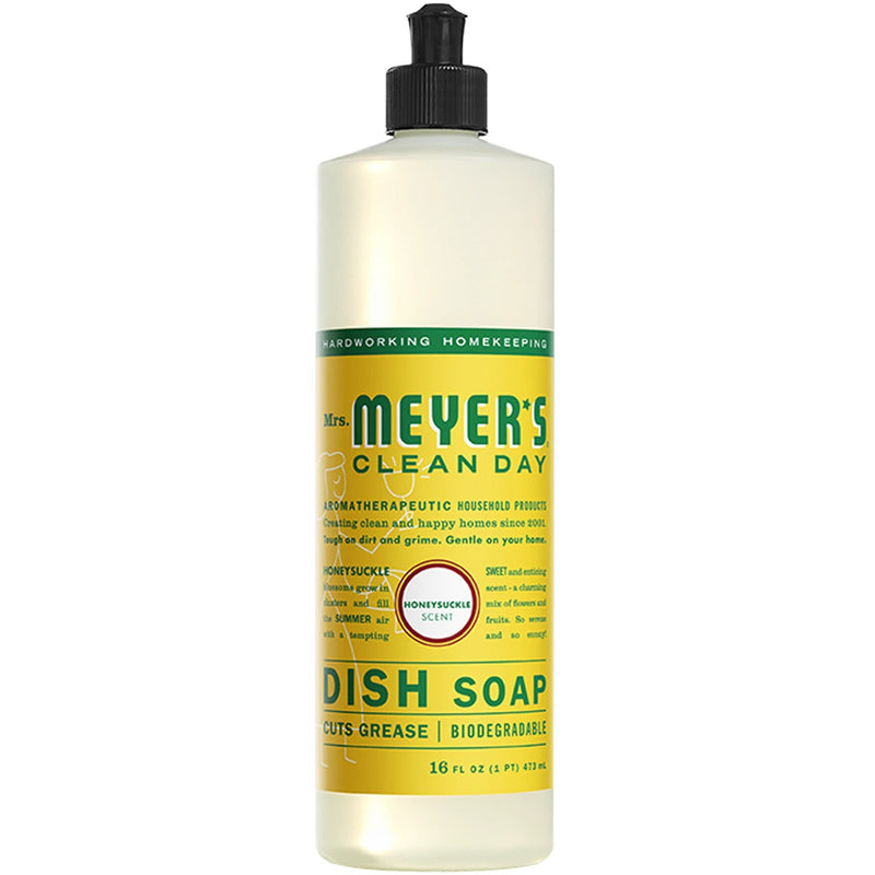 Mrs. Meyers Dish Washing Soap - Honeysuckle