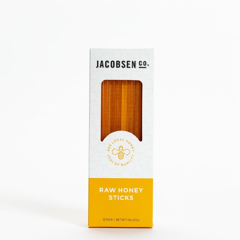 Jacobsen Salt Co. Honey Sticks 10 Pk
