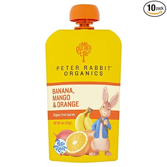 Peter Rabbit Organics Baby Pouch Mango Banana & Orange