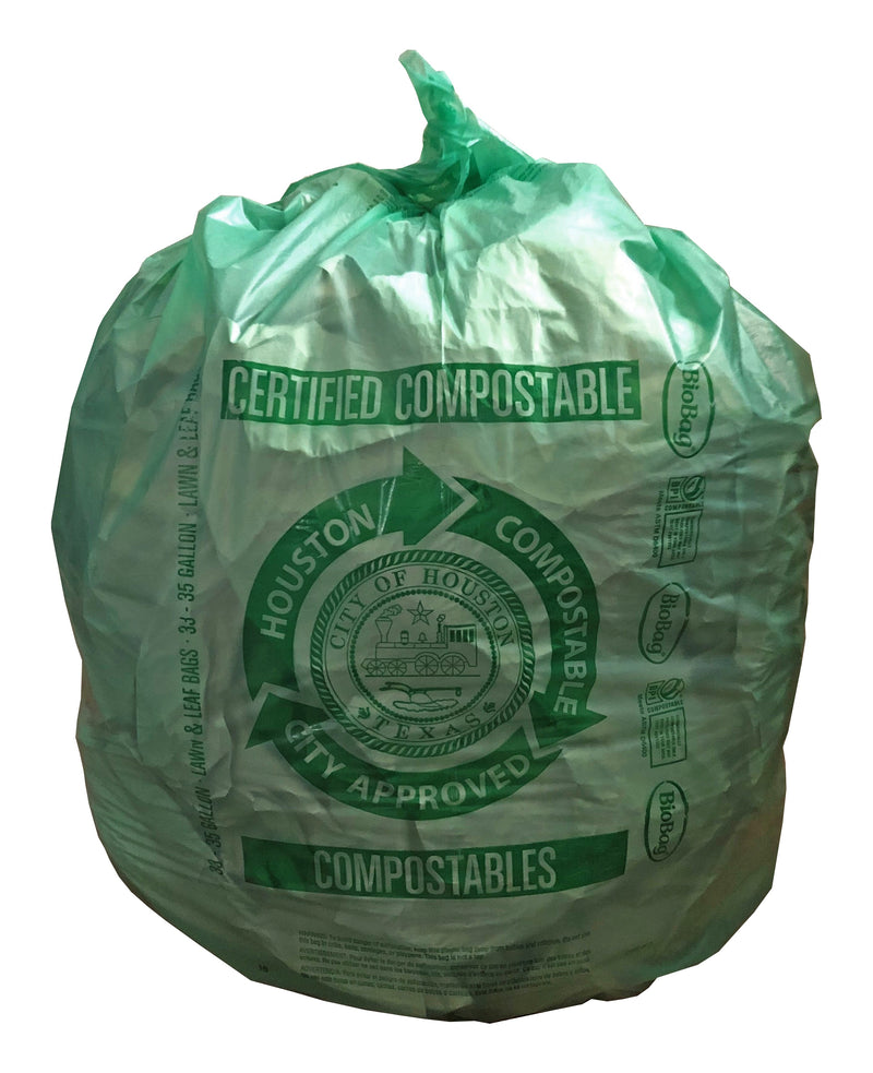 20 gallon trash bag, Certified