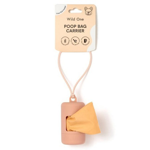 Wild One Poop Bag Carrier - Blush