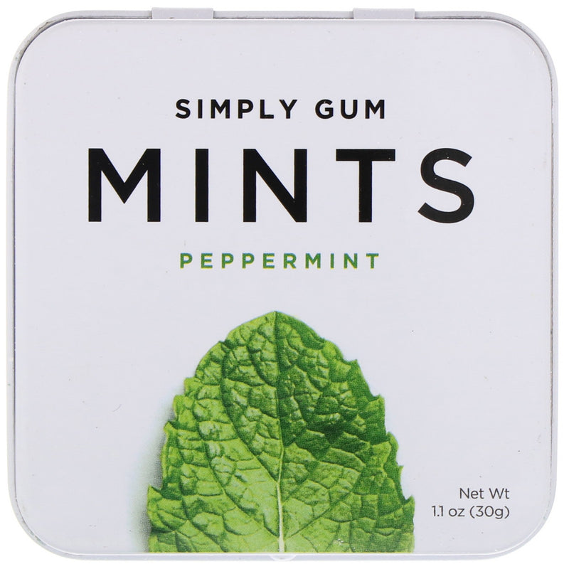 Simply Gum Peppermint Mints