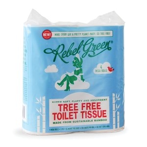 Rebel Green Tree Free Toilet Paper 4Pk