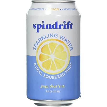 Spindrift Sparkling Water Lemon Can