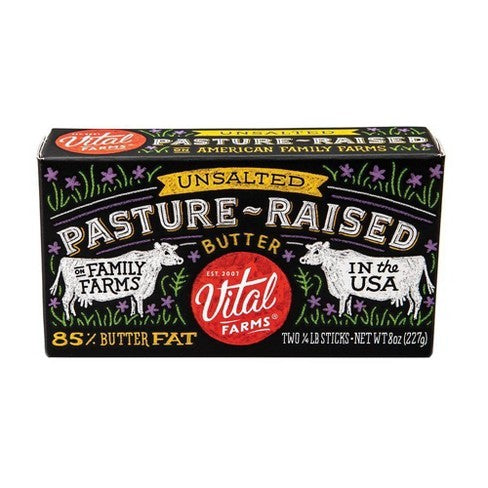 Vital Farms Pasture Raised Butter Unsalted