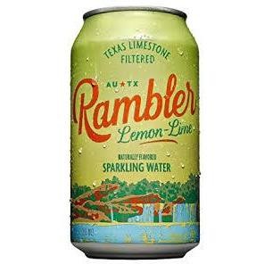 Rambler Lemon Lime Sparkling Water Single Can