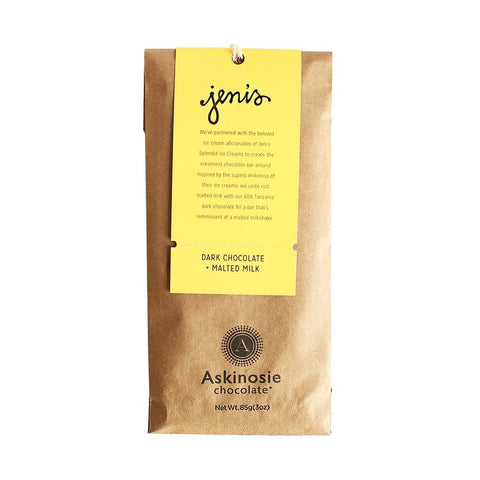 Askinosie Dark Chocolate & Malted Milk