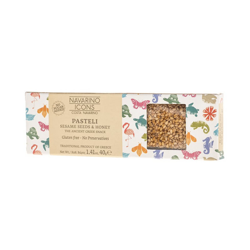 Navarino Pasteli with Sesame Seeds & Honey