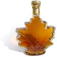 Old School Brand Pure Maple Syrup Leaf