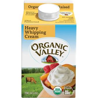 Organic Valley Heavy Whipping Cream Pint