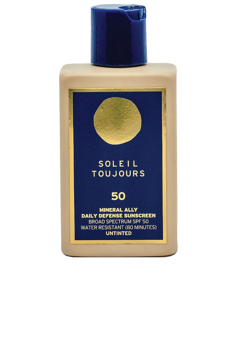 Soleil Toujours Mineral Ally Daily Defense Sunscreen 50SPF