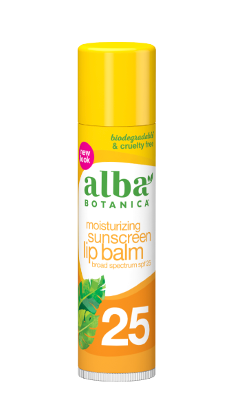 Alba Botanica Sunscreen Lip Balm 25