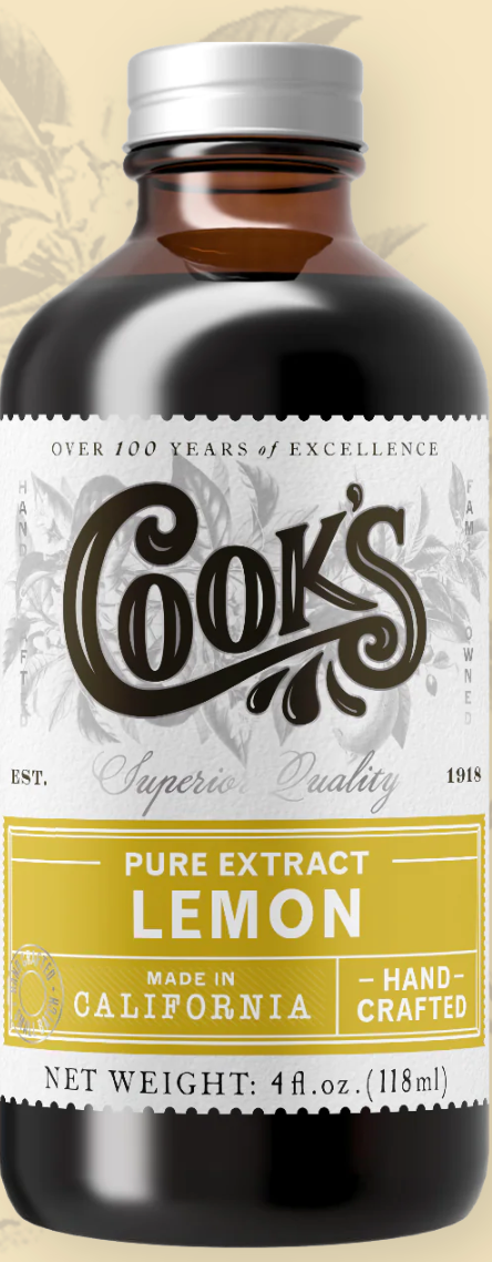 Cook Flavoring Co. Pure Lemon Extract